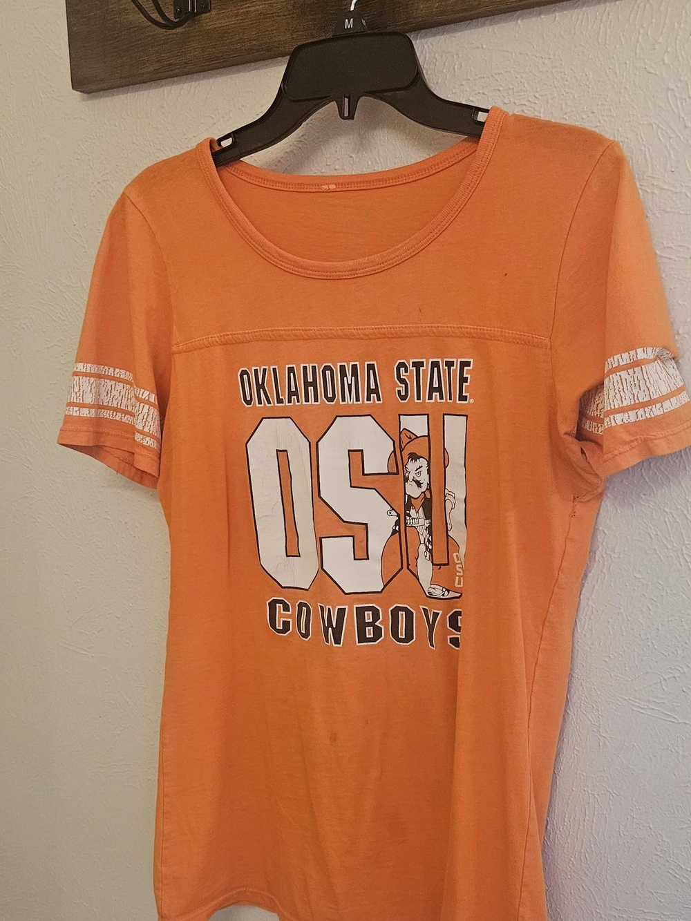Blue 84 Oklahoma State Cowboys Orange Graphic Tee
